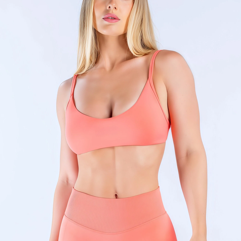 Seamless Underwear Women - HISTELLO Impact Scoop Neck Bra Women
