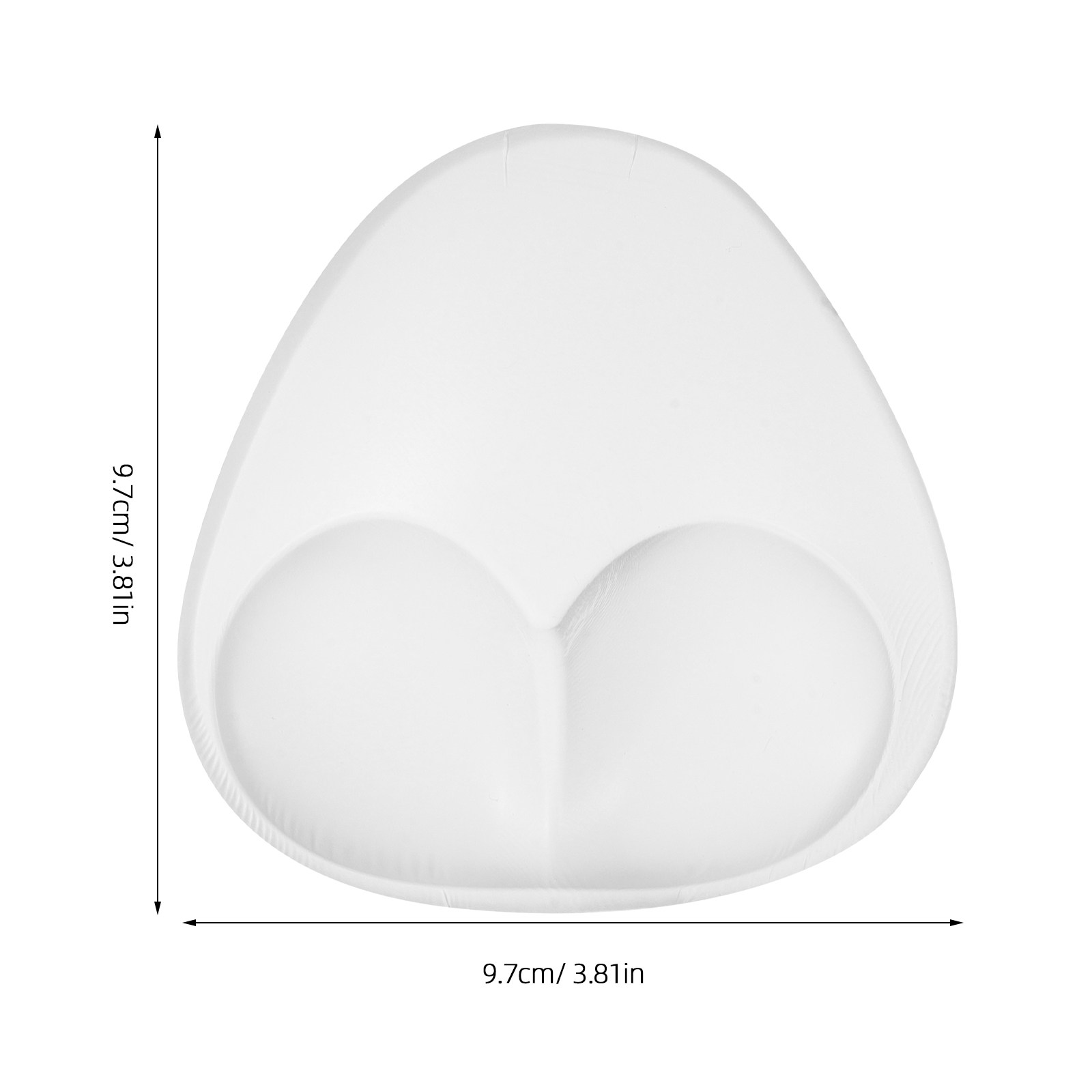 1Pair Invisible Silicone Bra P - Push Up Bra Padded ulasan dan harga