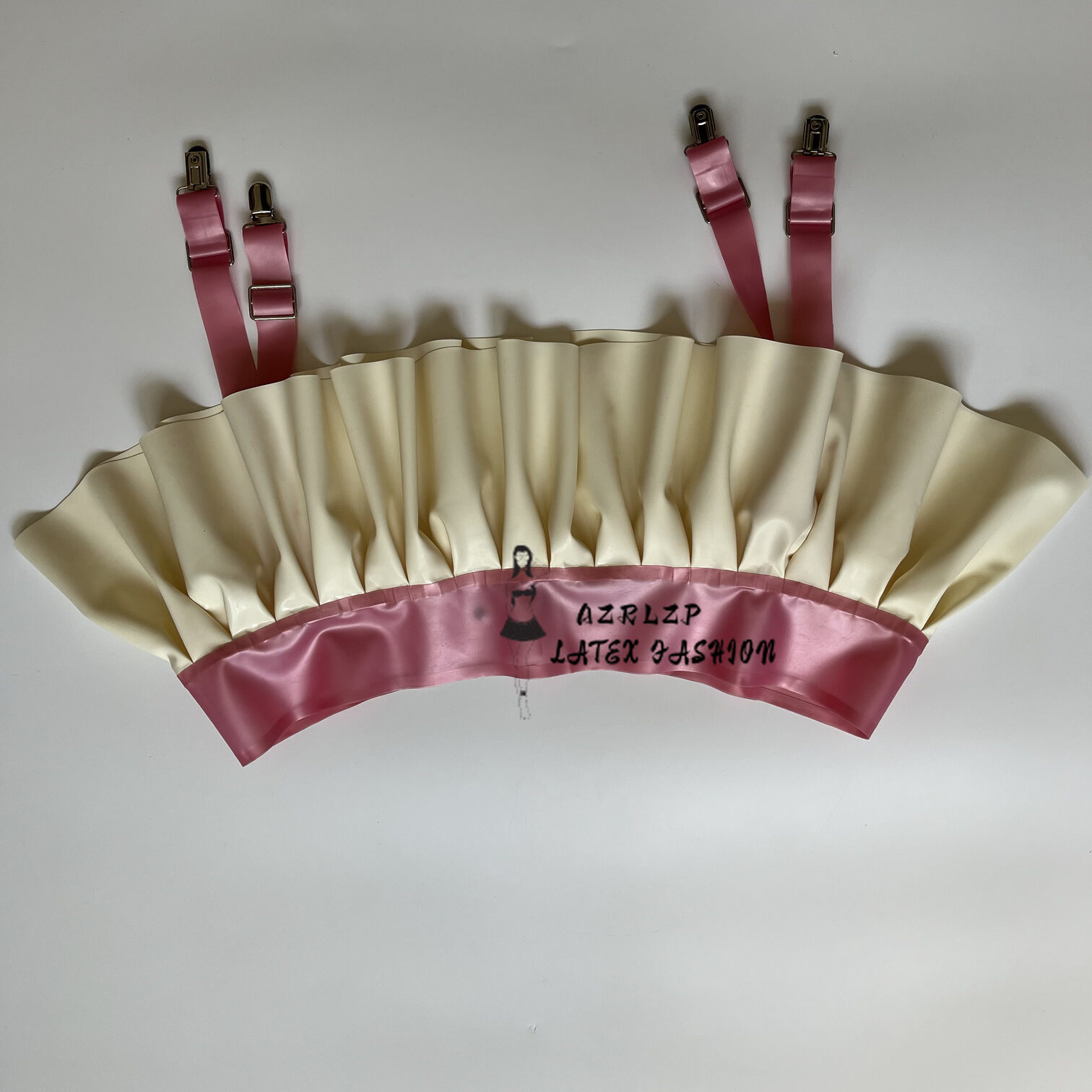 Metallic Powder and White Wome - Garter Belt Set ulasan dan harga
